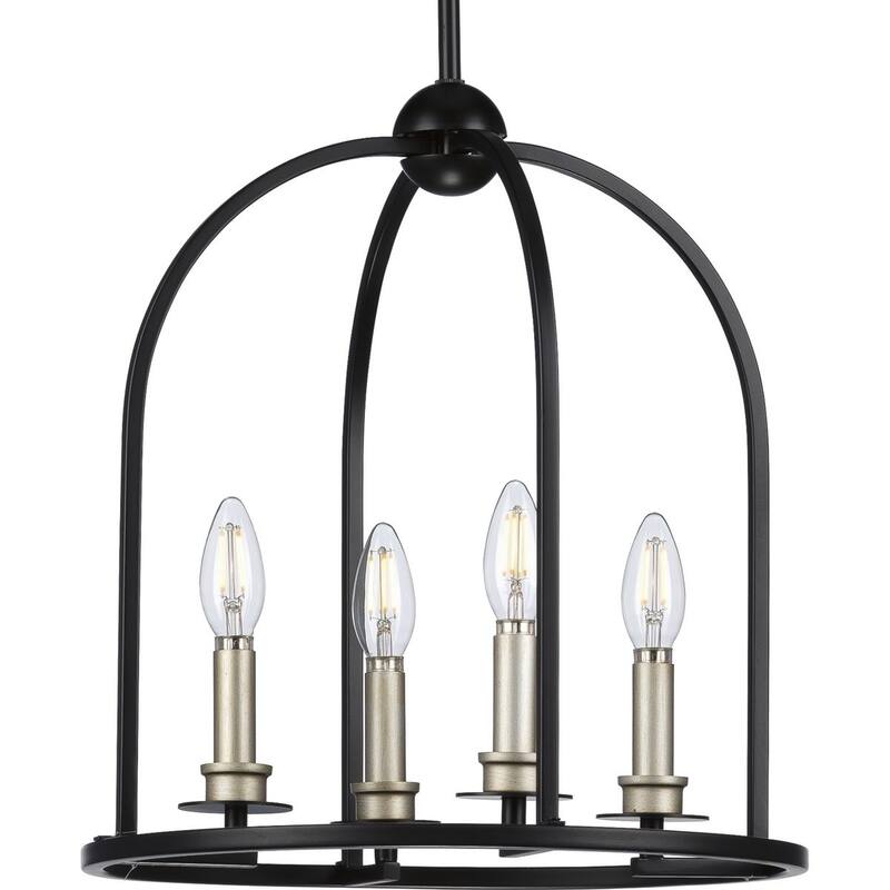 Progress Lighting Seneca Collection Four Light Foyer Pendant - N/A