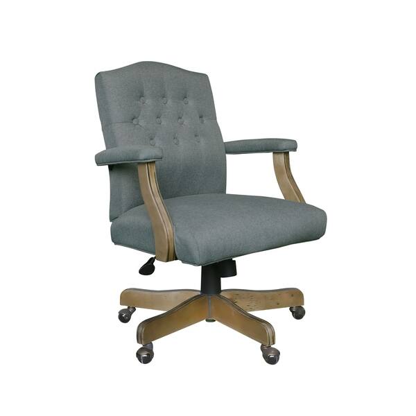 Executive Mid Back Office Chair - Black by Boss Office Products