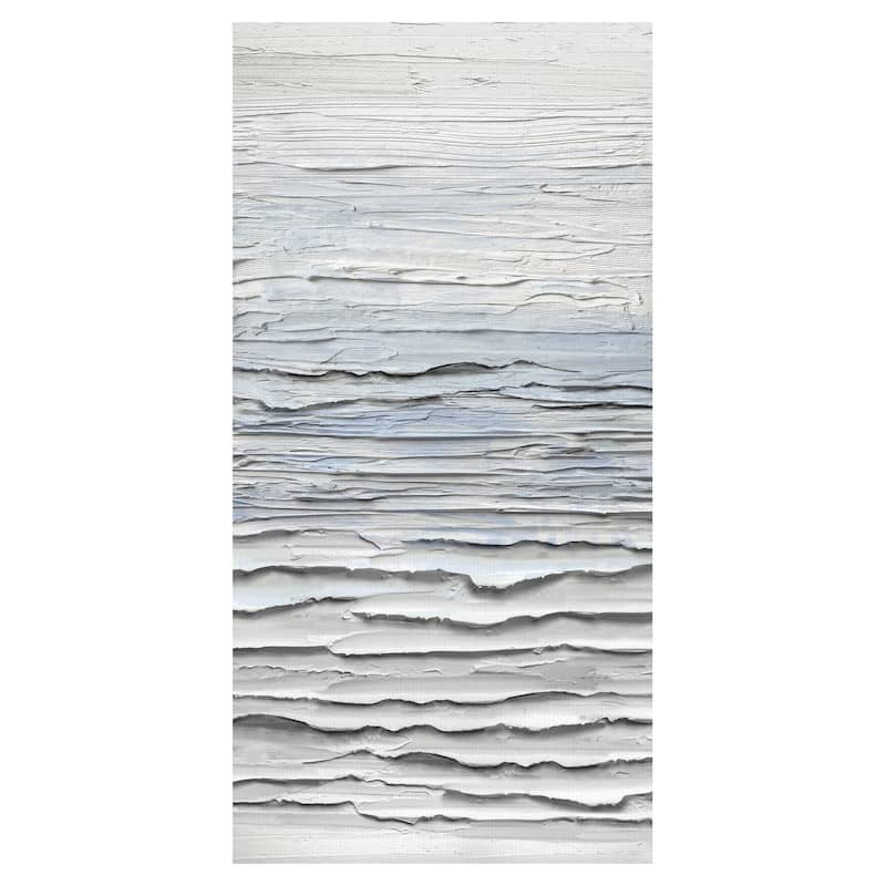 Marea Creciente by Paul Duncan Canvas Art Print - Blue/White