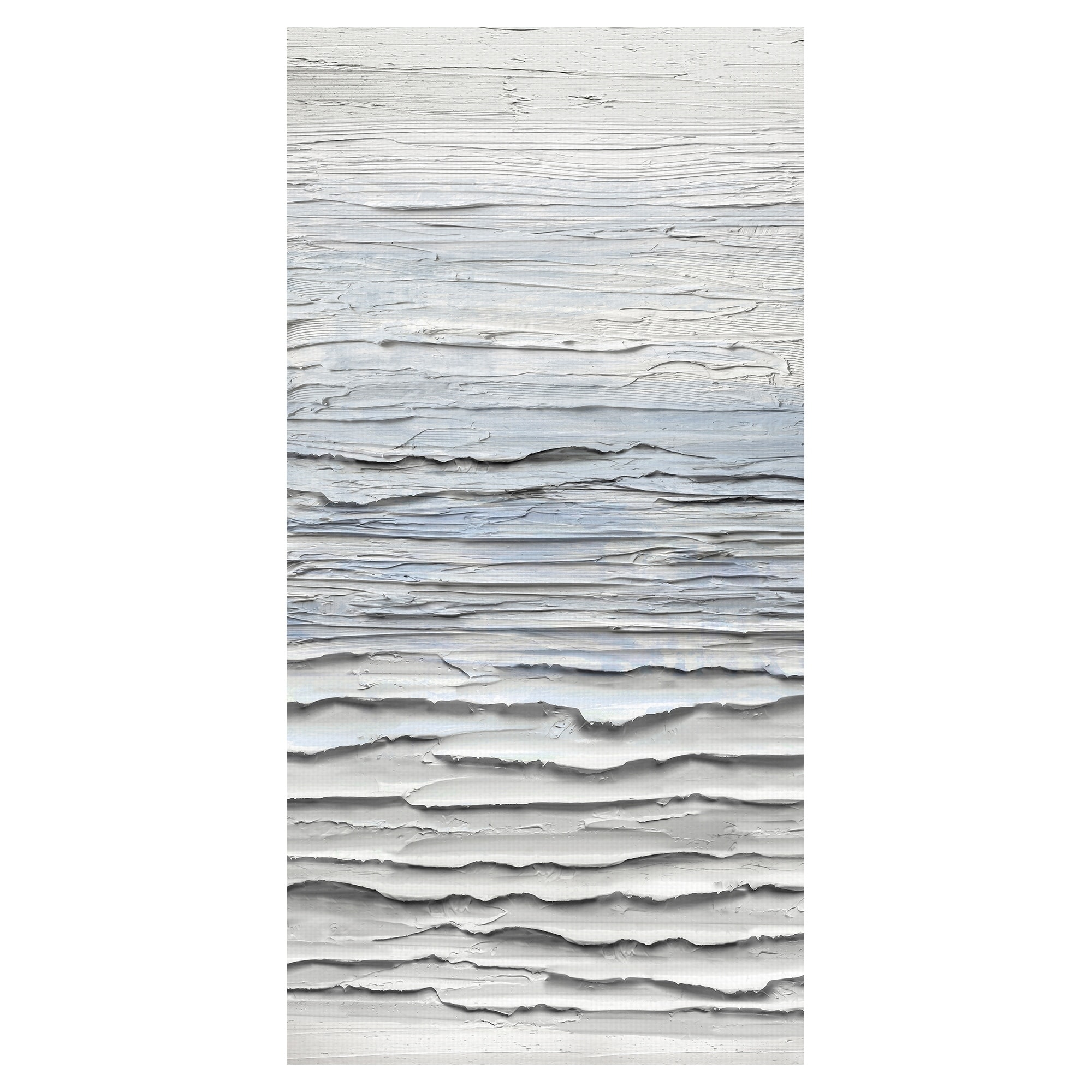 Marea Creciente by Paul Duncan Canvas Art Print - Blue/White