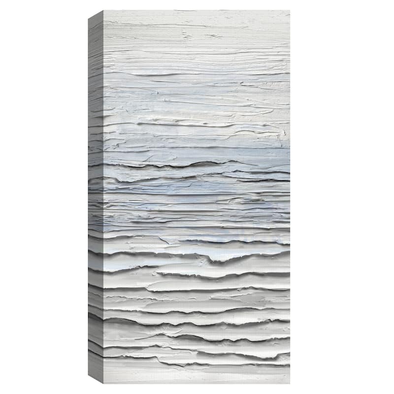 Marea Creciente by Paul Duncan Canvas Art Print - Blue/White