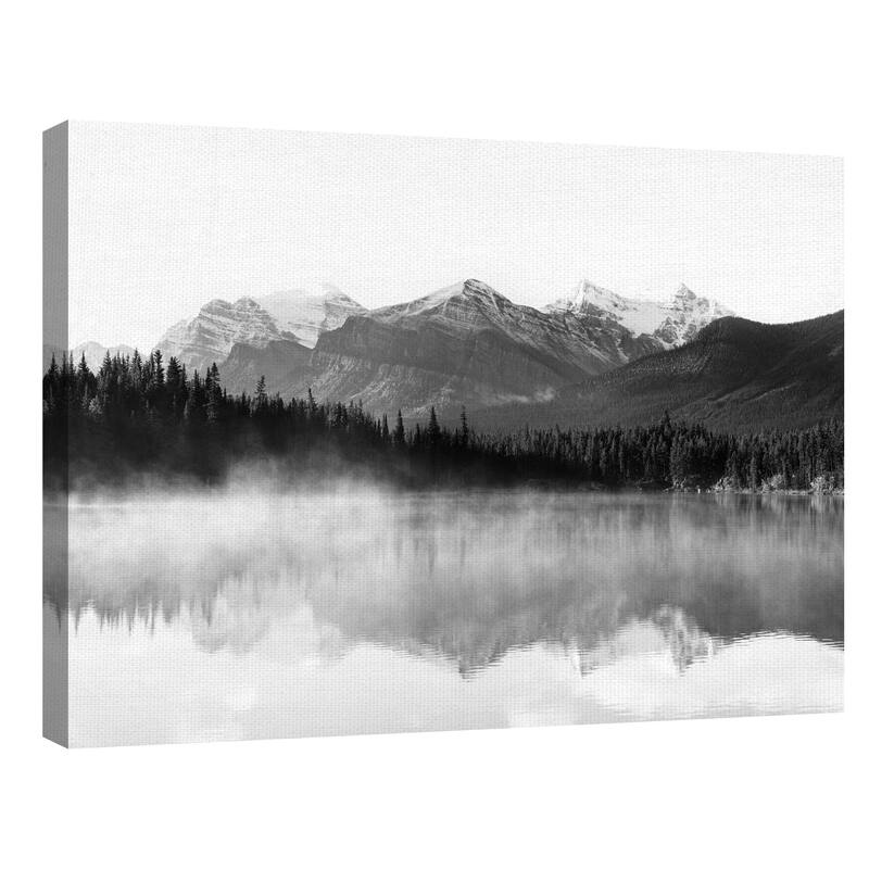 Whispers of Winter by Irene Suchocki Canvas Art Print - White