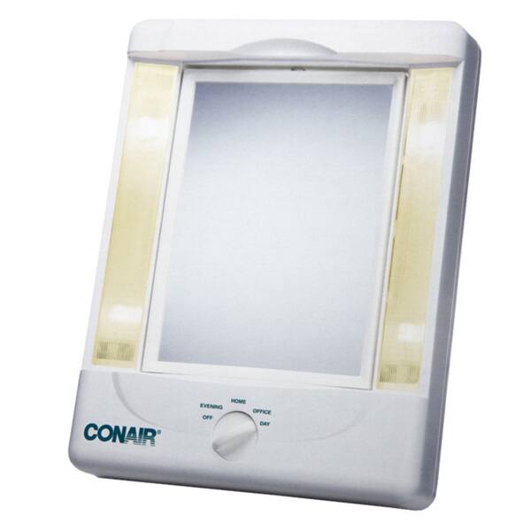 Conair Illumina Collection Twosided 1x5x Lighted Makeup Mirror (As Is