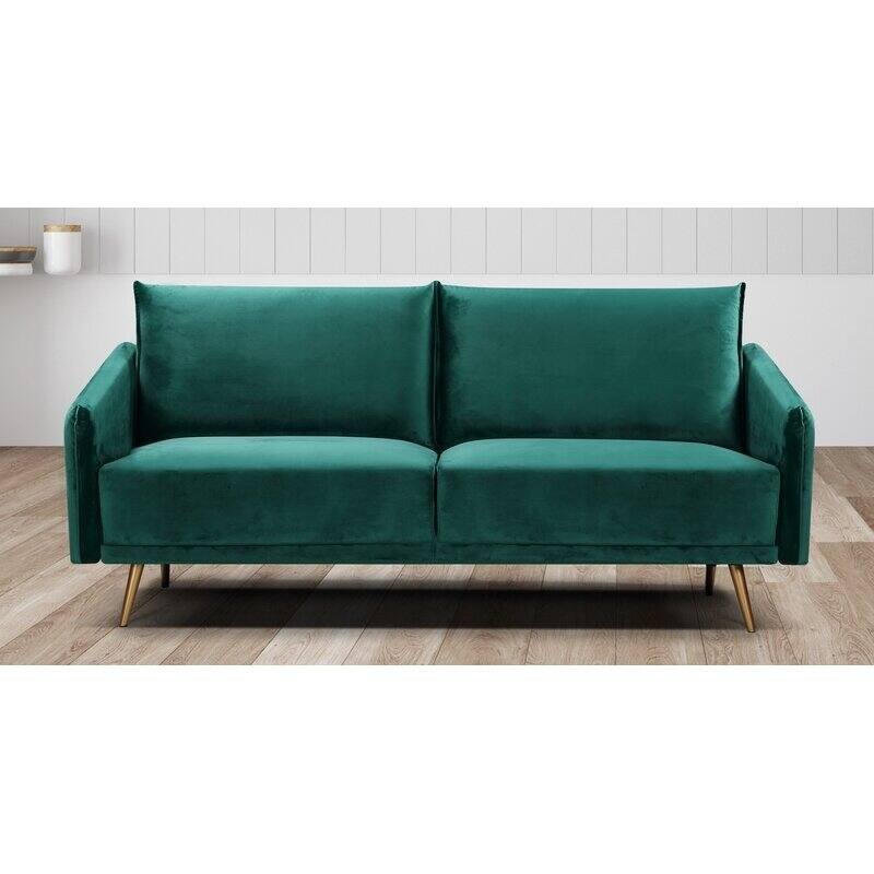 Alaia Luxuriously Velvet 2 Piece Living Room Set