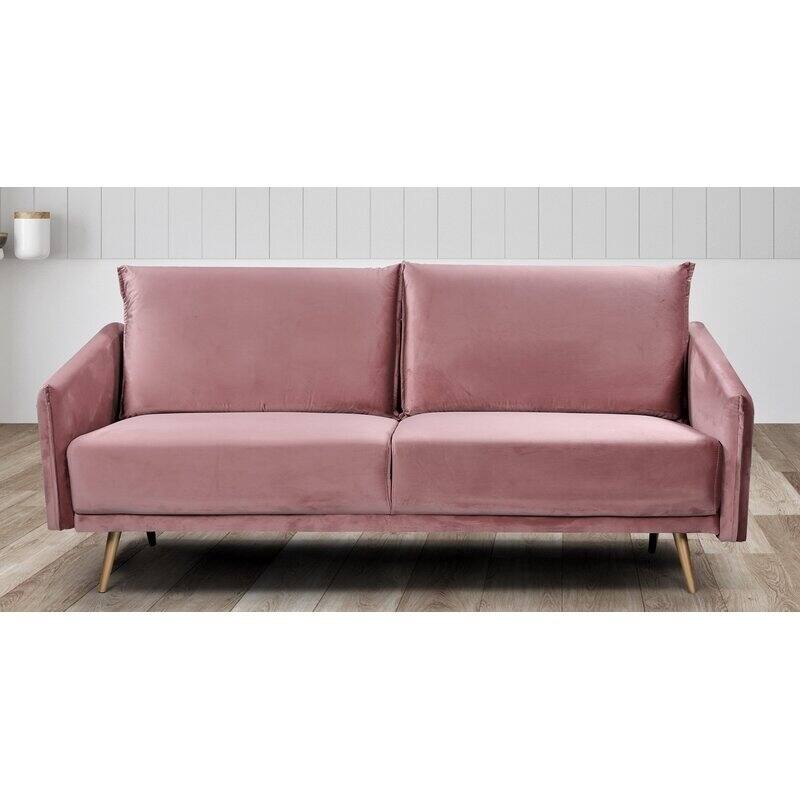 Alaia Luxuriously Velvet 2 Piece Living Room Set