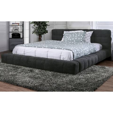 Strick & Bolton Lila Contemporary Grey Low-profile Bed