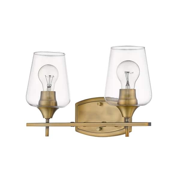 Joliet 2 Light Vanity in Olde Brass Bed Bath & Beyond 28625182