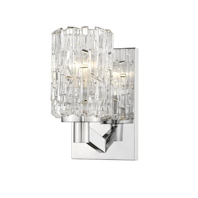 Aubrey 1 Light Wall Sconce in Chrome