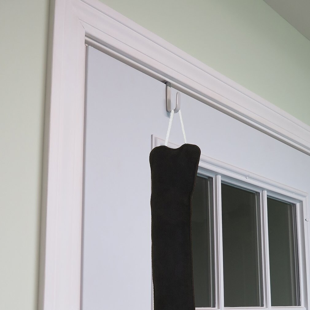 Shop Evelots Door Draft Stopper 36 Inch W Over The Door Hook Heat