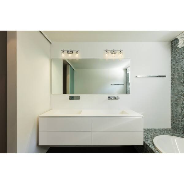 Joliet 3 Light Vanity in Brushed Nickel Bed Bath & Beyond 28625248