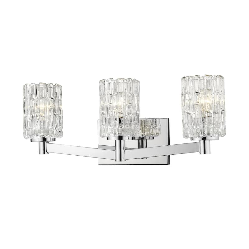 Aubrey 3 Light Vanity in Chrome