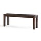 Grain Wood Furniture Montauk Solid Wood Bench - Thumbnail 0