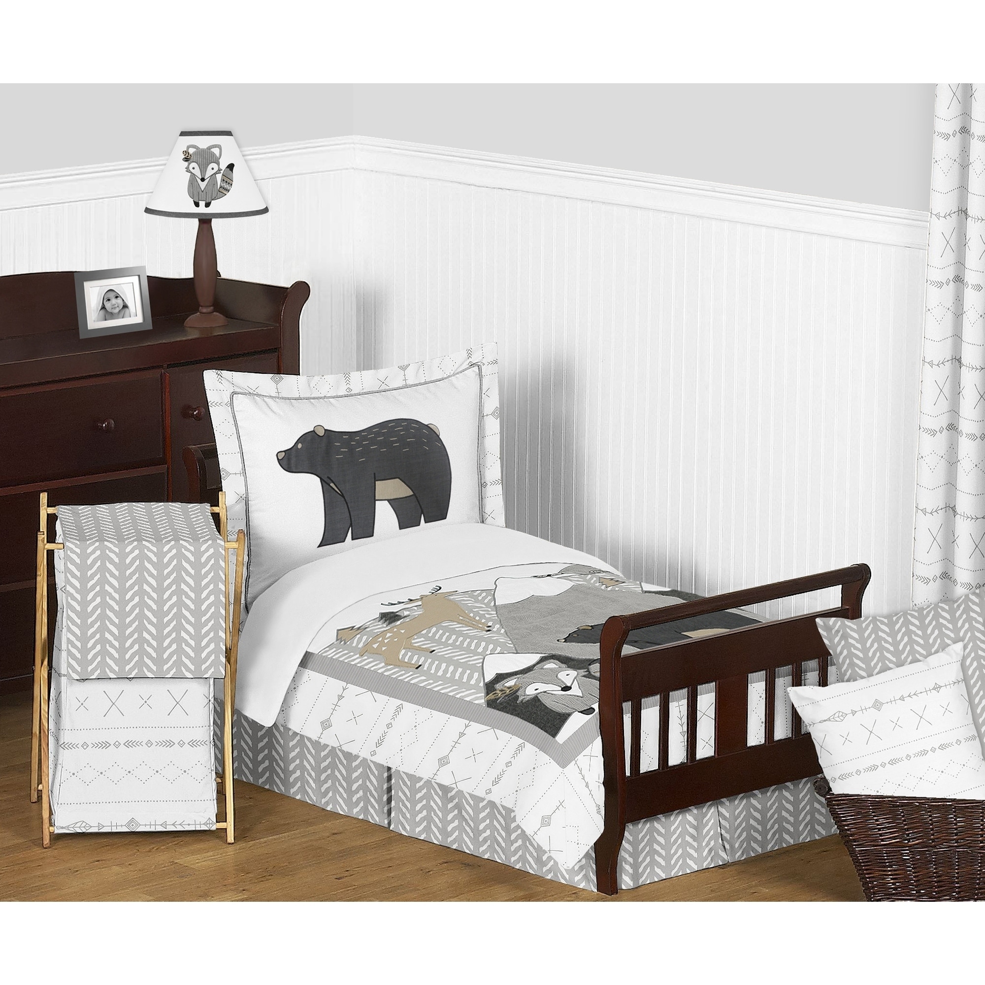 Forest friends baby online bedding