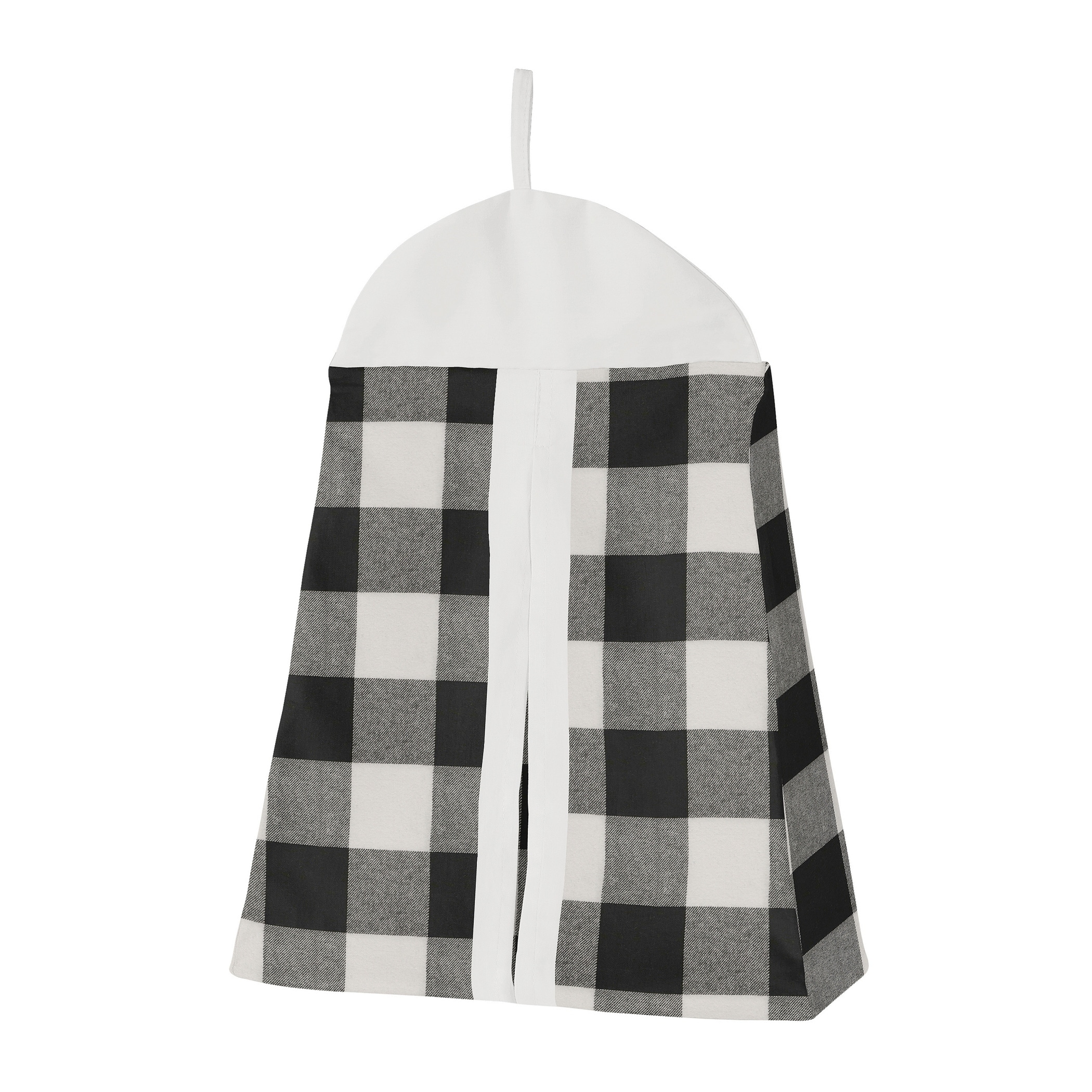 Rustic Gray and White Buffalo Plaid Pattern Bath Towel Set