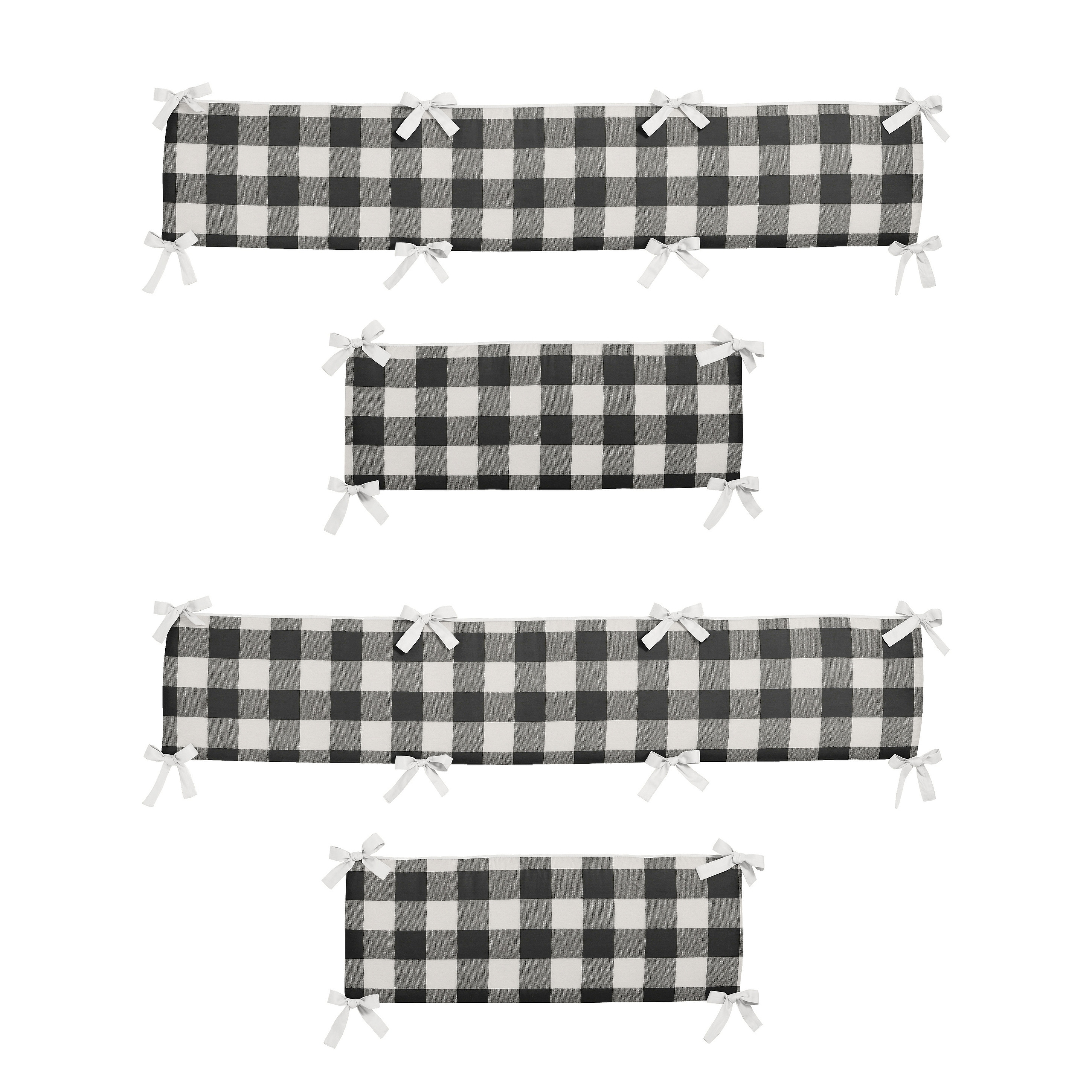 Shop Sweet Jojo Designs Black White Rustic Woodland Flannel