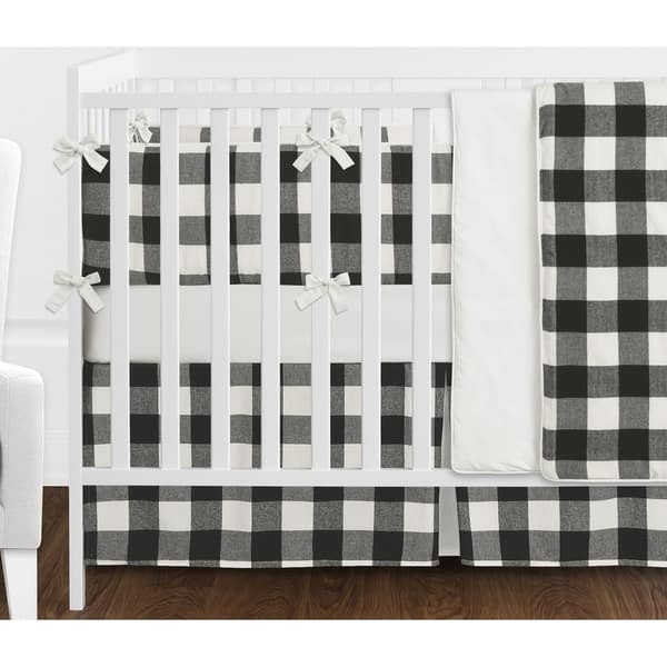 Shop Sweet Jojo Designs Black White Rustic Woodland Flannel