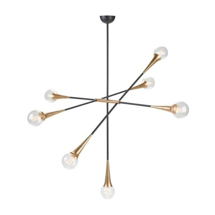 Tristan 7 Pendant - Black / Gold - N/A