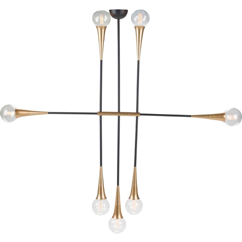 Tristan 7 Pendant - Black / Gold - N/A