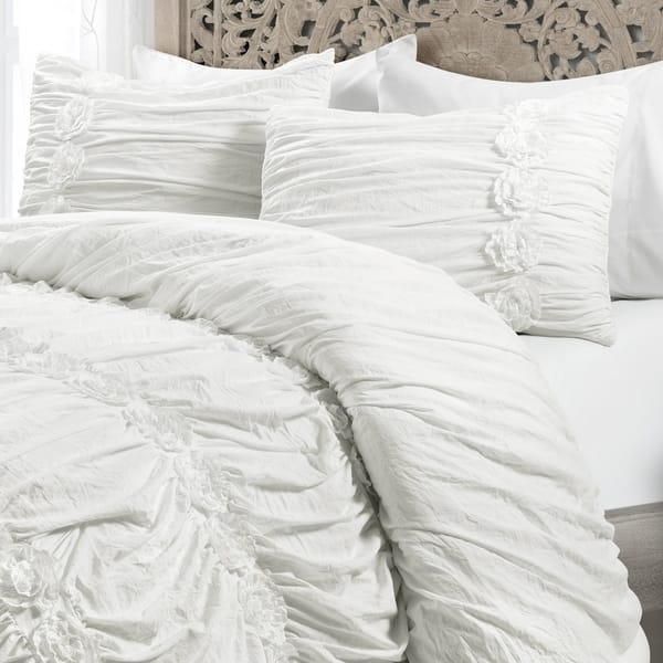 Shop Lush Decor Darla 3 Piece Comforter Set On Sale Free