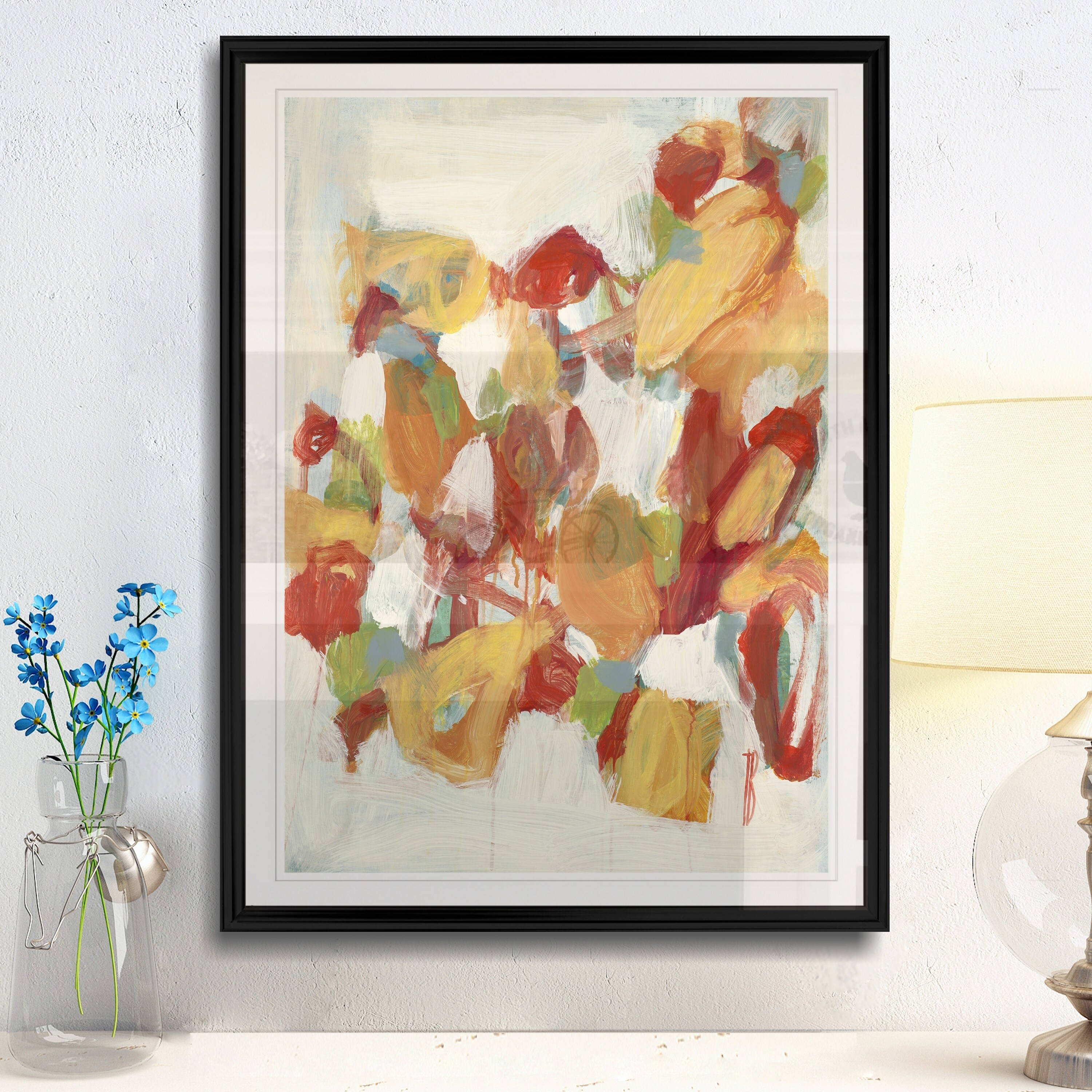 Sweet Flowers -Framed Giclee Print ROtqdgVOzSkpJ3eGeBxL0QsTD8mU7mBs - Picture 10 of 25