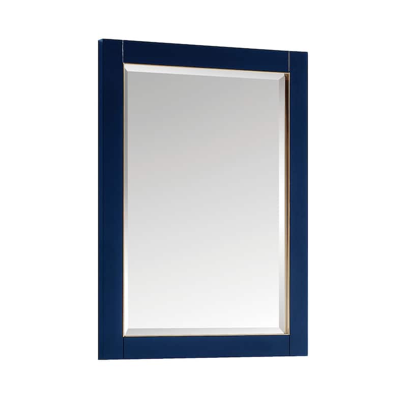 Avanity Mason 24 in. Wall Mounted Mirror with Matte Gold Trim - 24"W x 32"H