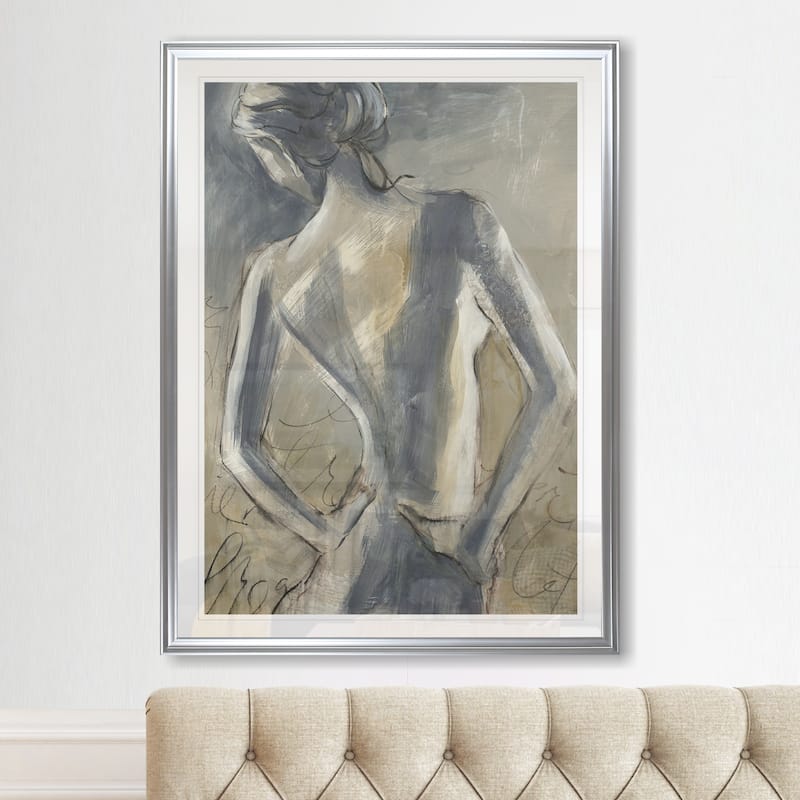 Silver Orchid The Dance Framed Giclee Print