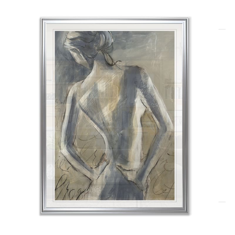 Silver Orchid The Dance Framed Giclee Print