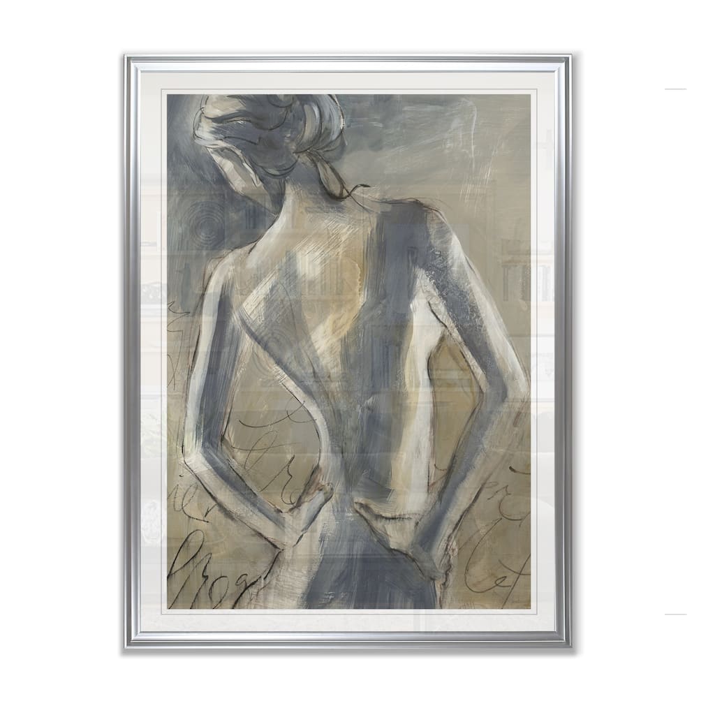 Silver Orchid The Dance Framed Giclee Print