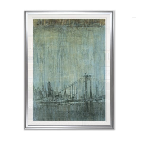 slide 1 of 5, Urban Fog II -Framed Giclee Print