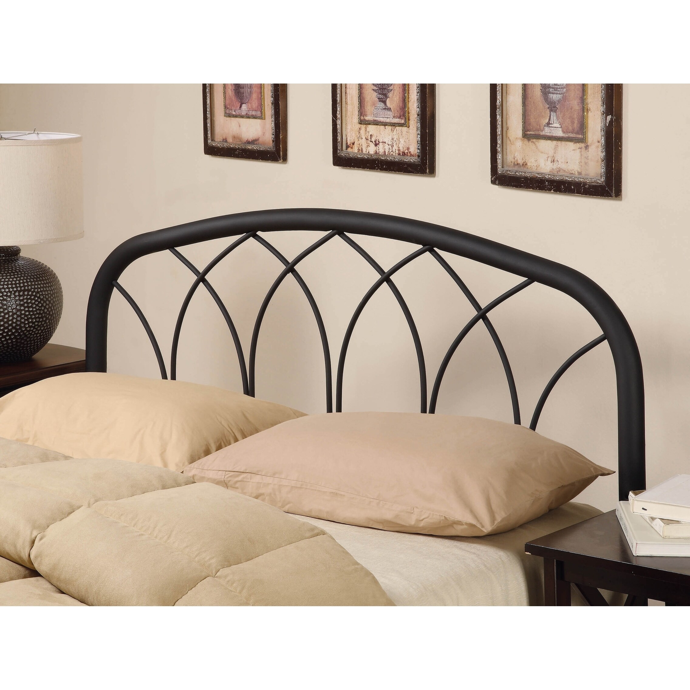 Holloway Black Full Queen Headboard