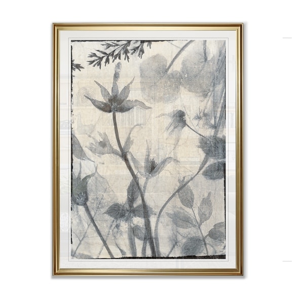 Silk Botanicals III -Framed Giclee Print