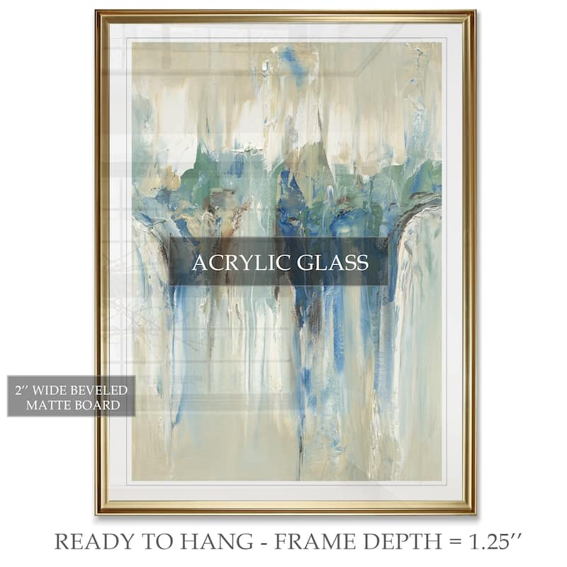 Melting I -Framed Giclee Print