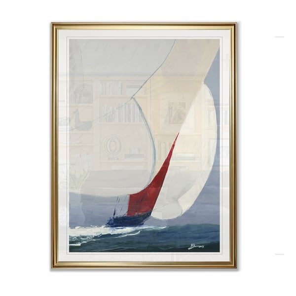 Chutes Up -Framed Giclee Print