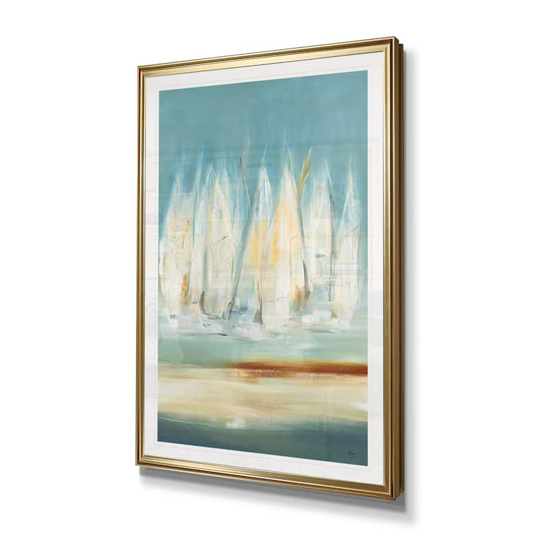 A Day to Sail I -Framed Giclee Print