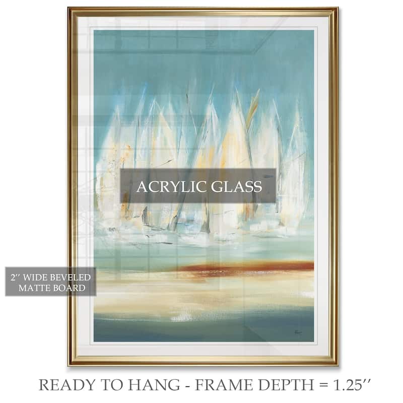 A Day to Sail I -Framed Giclee Print