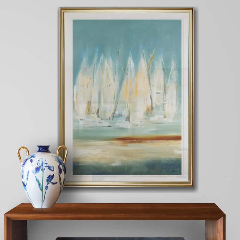 A Day to Sail I -Framed Giclee Print