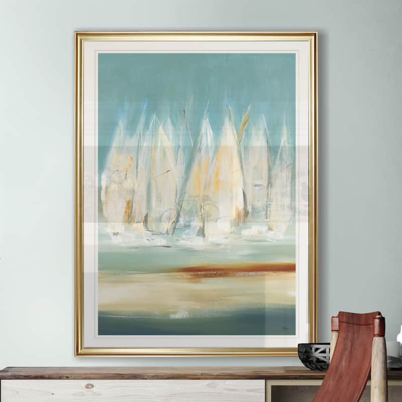A Day to Sail I -Framed Giclee Print