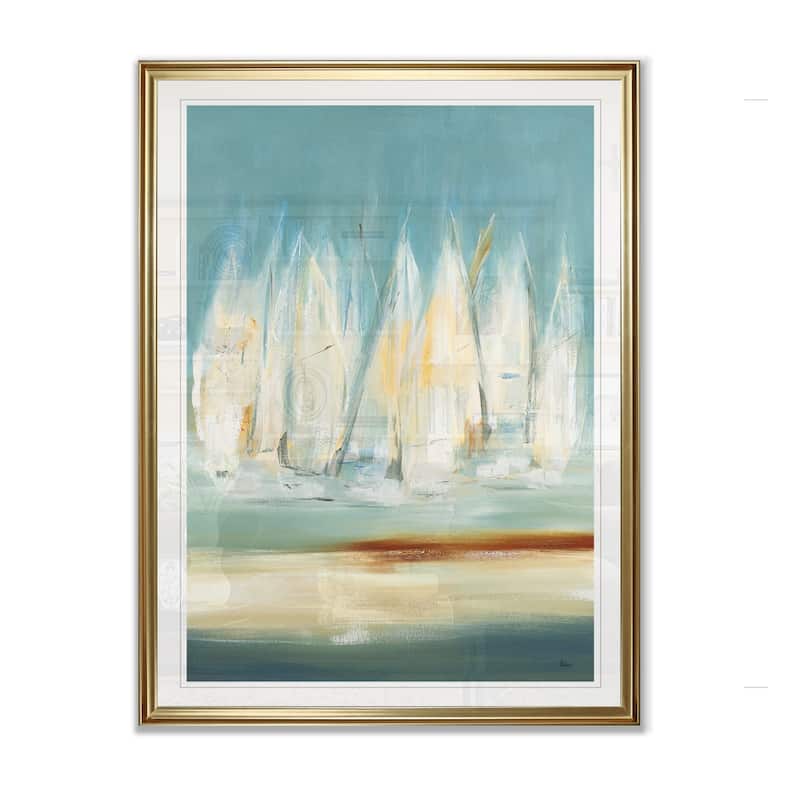 A Day to Sail I -Framed Giclee Print