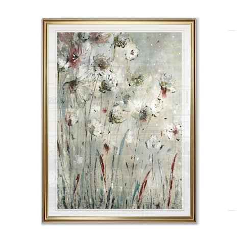 Night Flowers -Framed Giclee Print