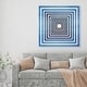 Oliver Gal 'Command and Control' Abstract Wall Art Canvas Print - Blue ...