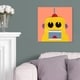 preview thumbnail 13 of 11, Oliver Gal 'Robot Head III' Fantasy and Sci-Fi Wall Art Canvas Print - Orange, Yellow 20 x 20