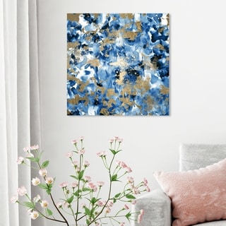 Oliver Gal 'Wilderness Blues' Abstract Wall Art Canvas Print - Blue ...