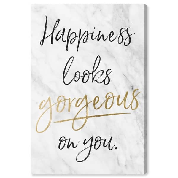 Happiness looks gorgeous on you.