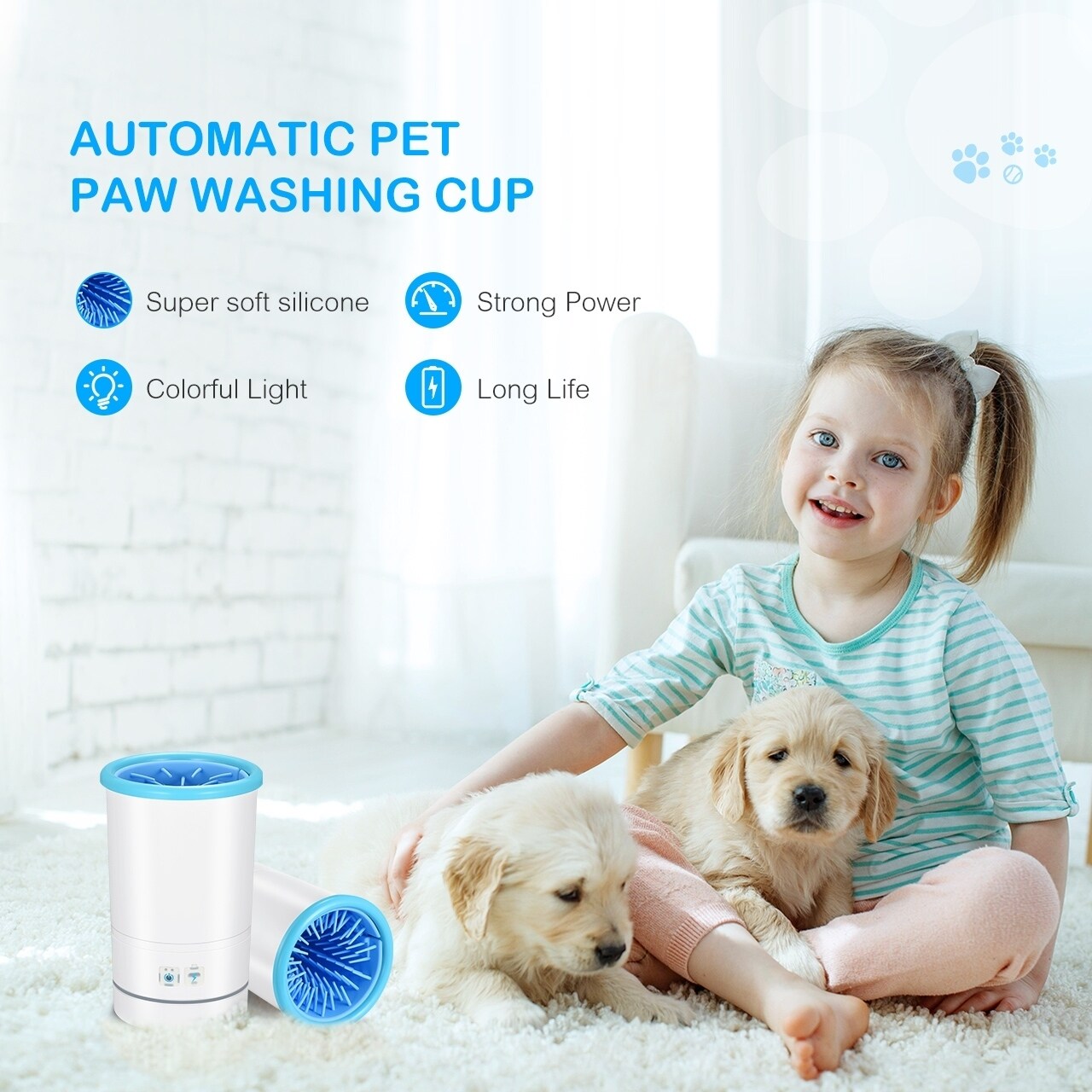 dog foot washing cup