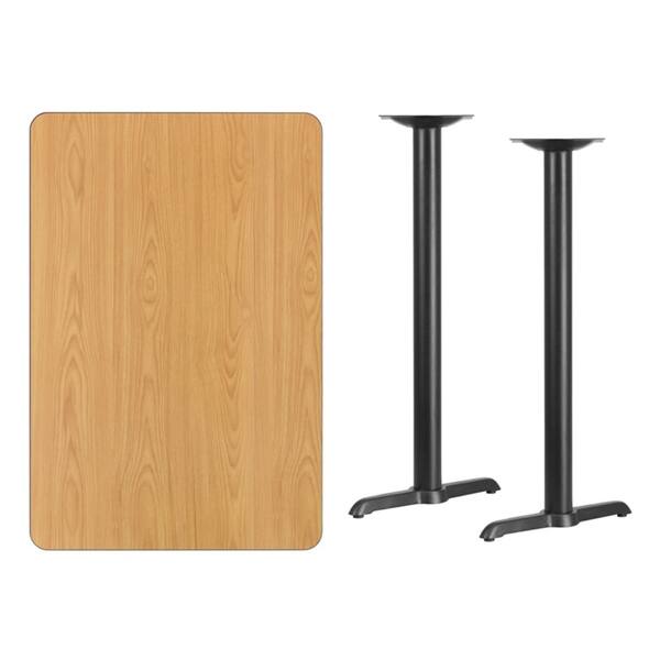 Shop Offex 30 X 45 Rectangular Natural Laminate Table Top With 5
