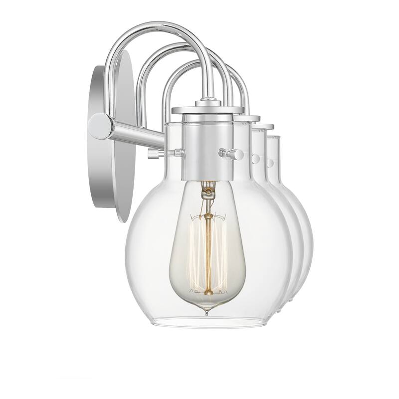 Quoizel Andrews Polished Chrome 3-Light Bath Light - Polished Chrome