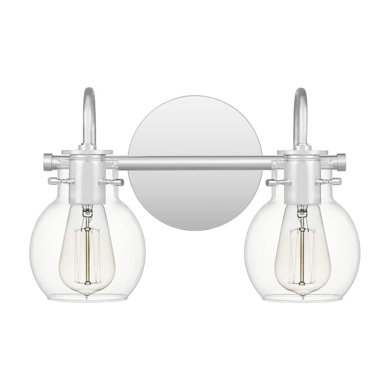 Quoizel Andrews Polished Chrome 2-Light Bath Light