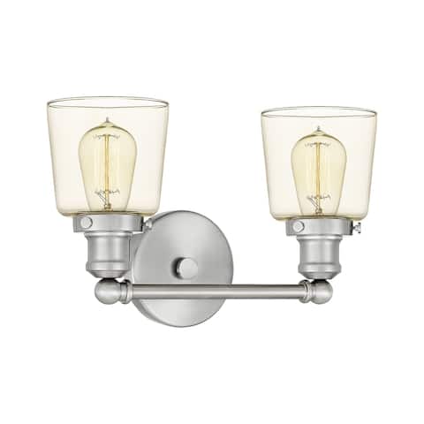 Quoizel Union Brushed Nickel 2-light Bath Light