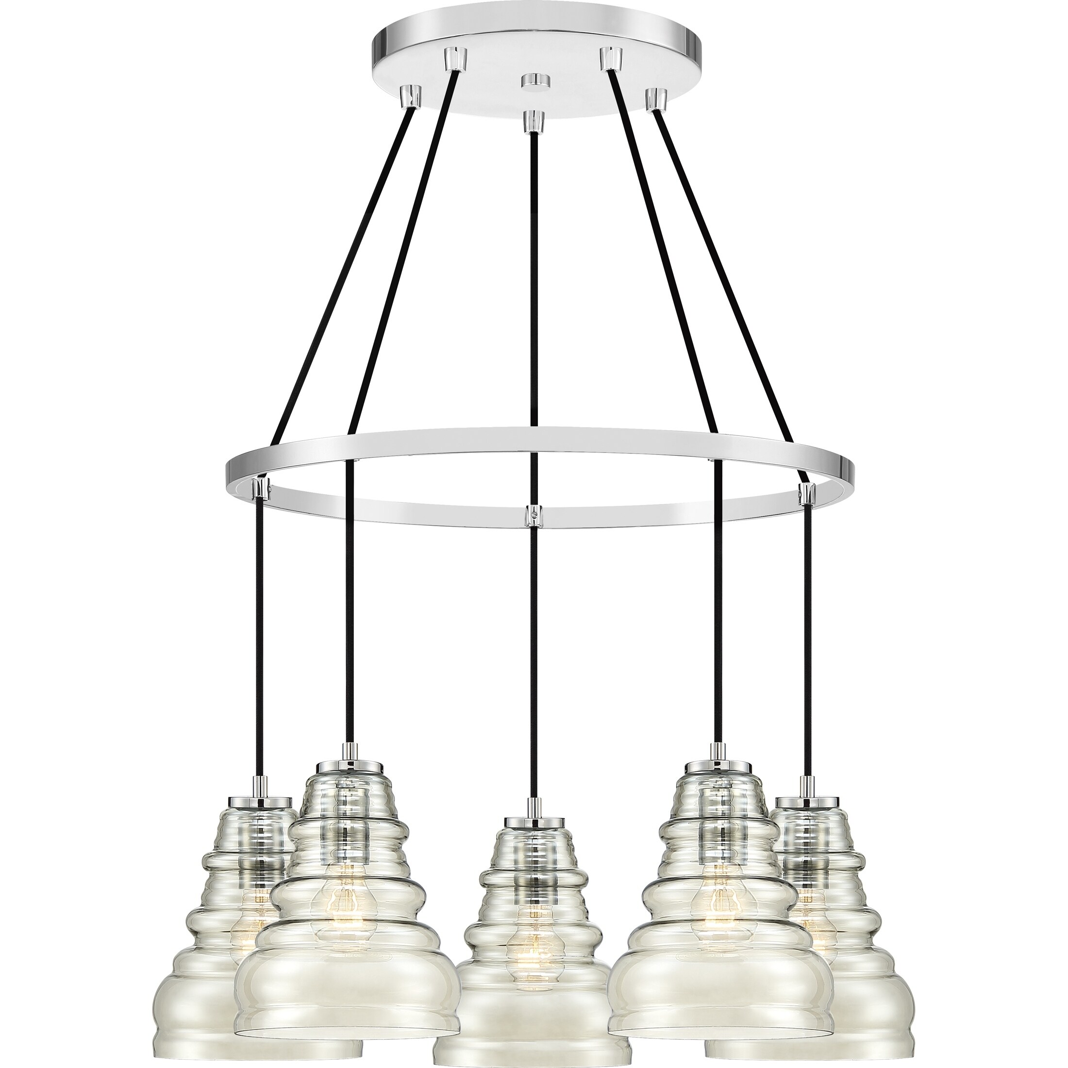 Quoizel Prophecy Polished Chrome 5-light Chandelier - Chandeliers For Bedrooms by Overstock.com