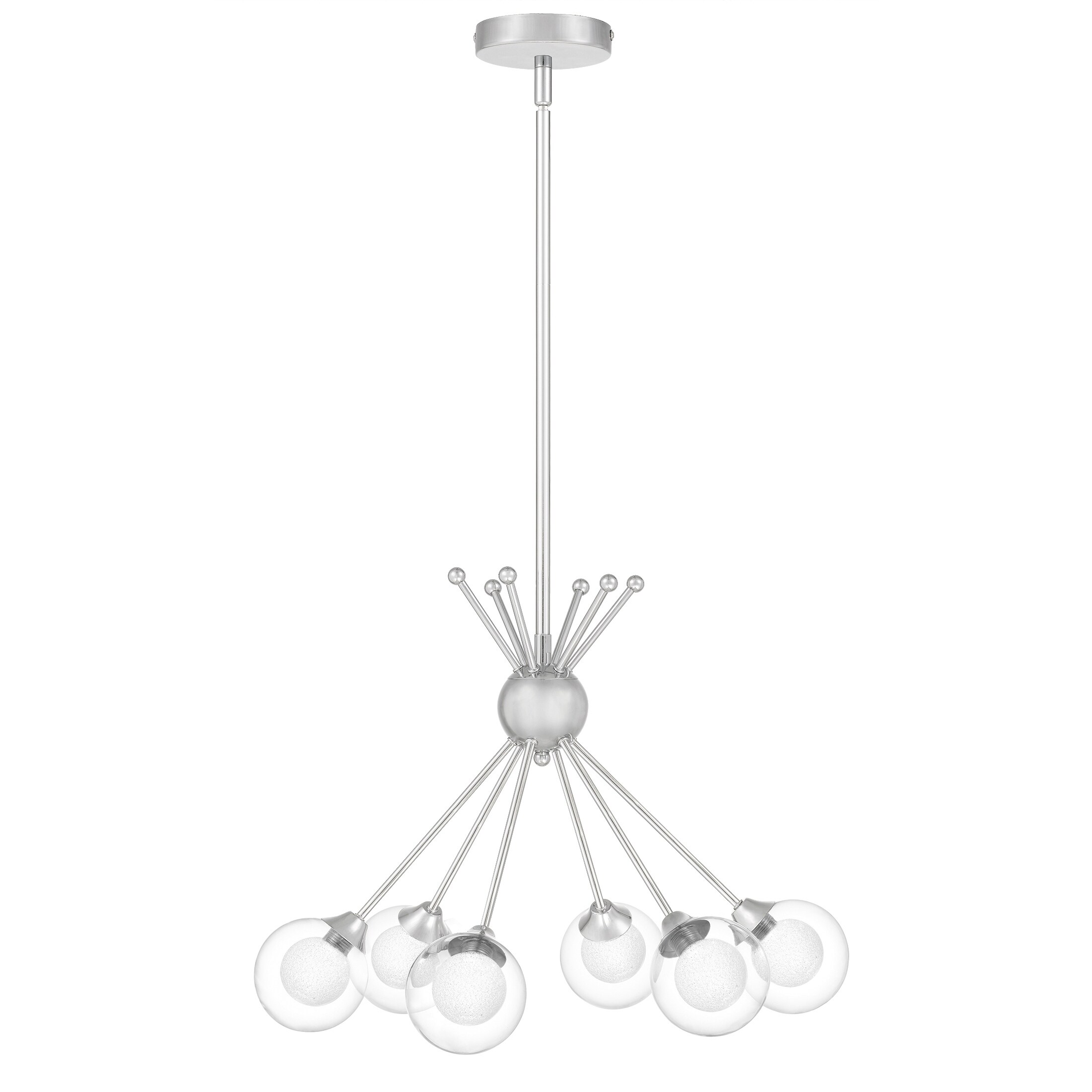 Quoizel Spellbound Polished Chrome 6-light Chandelier - Chandeliers For Bedrooms by Overstock.com